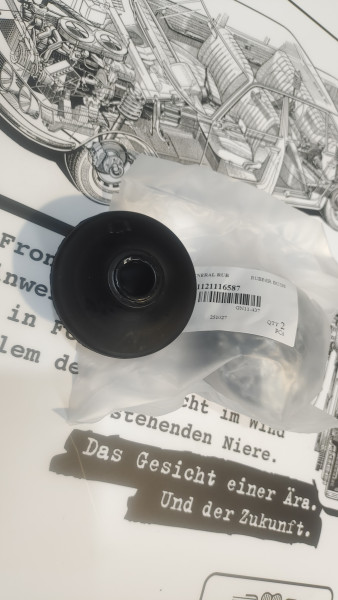 Satz Gummilager Vorderachsträger BMW Baureihen E3 E9 E12 E24 neu !