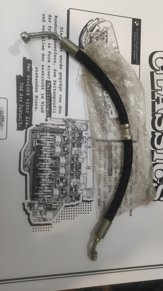 Druckschlauch Servolenkung E21 orig. NOS NEU!