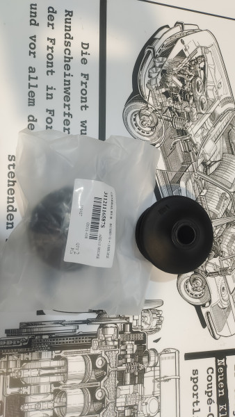 Satz Gummilager Sport Vorderachsträger BMW Baureihen E3 E9 E12 E24 neu !