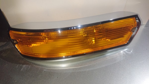 Indicator, front left, yellow, BMW series E10 1502-2002, new!