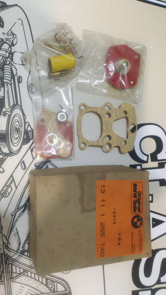 Reparatursatz Vergaser Solex BMW 1600ti 2002ti , Neue Klasse 1800ti 2000ti 2000CS orig. BMW NOS NEU!