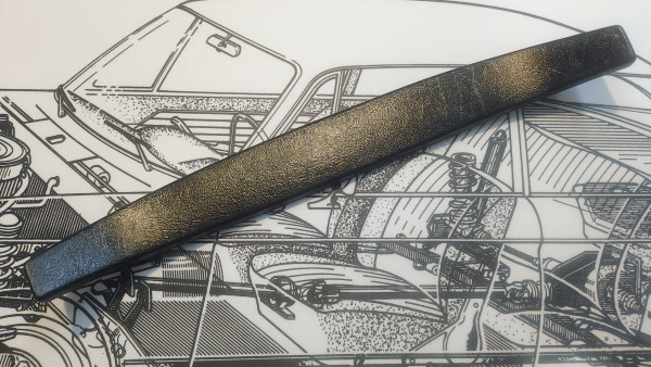 Abdeckkappe Hupe 2-Speichenlenkrad BMW 1600-2 1602 Cabrio neu NOS !