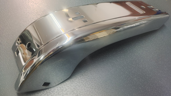 Stossstangenecke vorne rechts chrom BMW Baureihe E30 neu NOS !