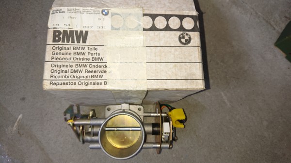 Throttle bodies EH, BMW series E23 745i Turbo from production month 09/1982 new, original BMW!