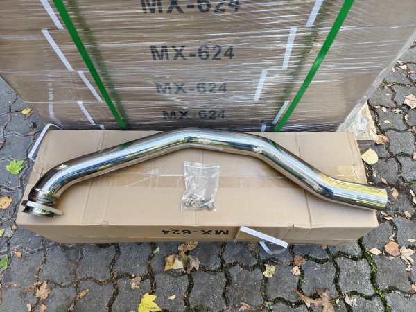 Endrohr 60mm Auspuffanlage E9 3,0 CS CS Ci CSL Edelsahl neu!